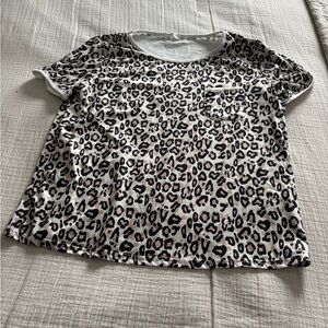 Leopard Print Women's Top